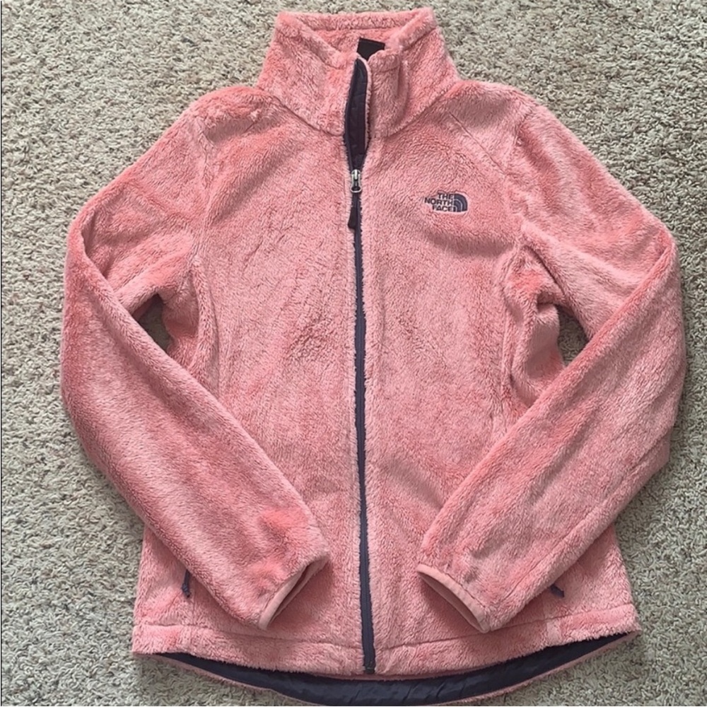 The North Face Osito Pink Fuzzy Jacket